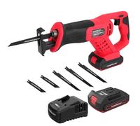 PowerSmart Sega alternativa a batteria, Sawzall a batteria a velocità variabile, Sega a sciabola sostitutiva, Zaws a batteria, Caricabatteria a 5 lame incluso