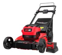 PowerSmart Tosaerba a batteria da 80 V MAX da 21 pollici, tosaerba elettrico senza spazzole 3 in 1 con batteria agli ioni di litio da 6,0 Ah e caricabatterie (PS76821)