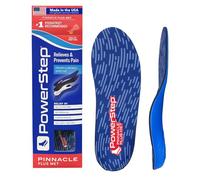 Powerstep Pinnacle Plus, solette integrate per il metatarso, per uomo e donna, rosso/blu, Men's 12-13