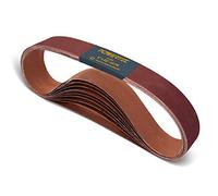 Powertec 424215 a 5,1 cm x 106,7 cm 150 Grit aluminum Oxide sanding Belt, 10-pack