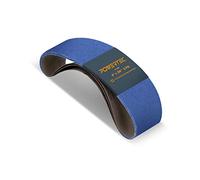 Powertec 443606z-3 10,2 cm x 91,4 cm 60 Grit metal grinding zirconia nastro abrasivo, pacchi