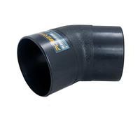 POWERTEC 70183 - Gomito 45°, 10,2 cm