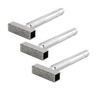 POWERTEC 71003-P3 - Mola diamantata, Silver Edition, 3 pezzi