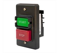 POWERTEC 71008 110/220 V interruttore singolo Phase On/Off, 3HP, adatto per sega da tavolo, tavolo router, pressione per trapano, sega da panca, sega a banda larga