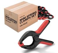 POWERTEC 71018-P10 - Set di mini morsetti a molla, 100 pezzi