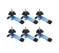 POWERTEC 71168-P3V Morsetto di fissaggio a T, 13,5 cm di lunghezza x 3,8 cm di larghezza, confezione da 6 morsetti a T per la lavorazione del legno