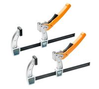 POWERTEC 71586 8-Inch Gear Bar Clamps for Woodworking, Quick Release with 600lb Clamping Capacity (Pack of 2)
