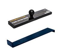 POWERTEC 71852 Kit di installazione | Barra di trazione e blocco maschiatura per pavimenti in laminato e vinile, nero