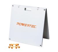 POWERTEC Arachni Flex 72188 - Banco da lavoro pieghevole in PVC impermeabile, 61 x 121,9 cm, superficie di lavoro portatile per applicazioni bagnate e asciutte con serrature ad inserimento rapido