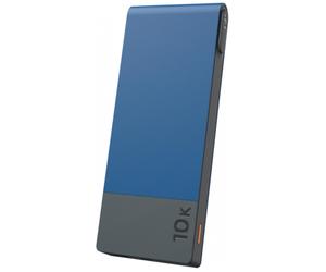 Powertec - Batteria esterna da 10000 mAh - Batterie externe 10000 mAh - Blu