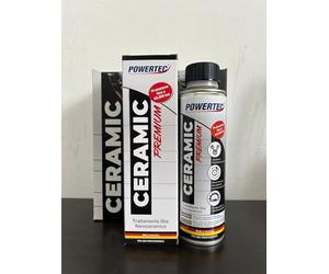 Powertec Ceramic Premium Trattamento Olio Nanoceramic, 300ml, Protezione Fino a 60.000 km, Made in Germany, Per Uso Professionale