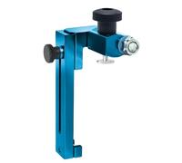 POWERTEC Fermaporta regolabile da 2,5 cm a 3-1/2", in attesa di brevetto, per seghe da banco, trapano, banco, fresa, calibro per troncatrice, accessori per binari a T per la lavorazione del legno