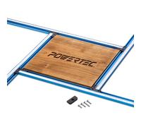 POWERTEC Juice Groove Router Jig, strumento router e sistema guida modelli - Telaio di precisione regolabile per fessure incasso, intarsi, lavoro a pannello fino a 61 x 61 cm (71867)