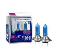 POWERTEC M-TECH CONFEZIONE KIT 2 LAMPADE EFFETTO XENON BLUE H7 12V 55 W