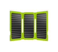Powertec - Pannello solare portatile PTFlap24 5/12V - Panneau solaire Sunflex UL 800mA - Verde
