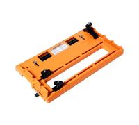 POWERTEC Piastra universale per sega circolare, compatibile con la maggior parte delle guide per sega a binario e morsetti per bordi dritti, sistema di montaggio senza attrezzi, recinzione regolabile