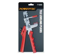 PowerTec Sistema di livellamento per Piastrelle, per Installazione di Pavimenti e pareti, Confezione da 1 (71896), Rosso