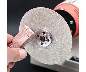 POWERTOOL - Disco abrasivo diamantato da 120 mm con rivestimento diamantato da 8", grana 2000 (1 pz)