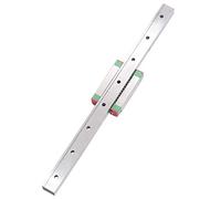 POWERTOOL Guida Lineare Slide, 1PC Guida Lineare Miniatura+Blocco MGN12H per Stampante 3D Kossel (MGN12 150 mm+MGN12H)