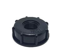 POWERTOOL IBC - Adattatore per serbatoio d'acqua, 1 connettore IBC da 60 mm, filettatura grossa, per 1000 litri, tonnellate di barili, barili IBC, ecc.