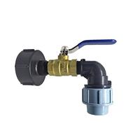 POWERTOOL IBC Tank, IBC Adattatore per serbatoio adattatore S60X6 con gamma di uscite rubinetto