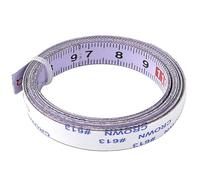 Powertool - Righello autoadesivo con sistema metrico, in acciaio inossidabile, per t-track, banco fresa, sega a nastro e strumenti per la lavorazione del legno (bianco, da sinistra a destra, 0-3 m)