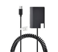 PowerTrust Batteria USB tipo C DMW-BLK22 compatibile con Panasonic Lumix DC-S9 DC-G9II DC-S5 DC-S5II DC-S5IIX GH5II GH6 S5M2 S5M2X GH5M2