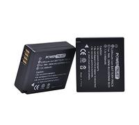 PowerTrust DMW-BLG10 DMW-BLE9 DMW-BLG10E - Batteria per Panasonic DC-TZ90 DMC-TZ100 DMC-GX7 DMC-TZ80 DC-LX100 II, DMC-GX7 DMC-GF6 DMC-GX80 DC-GX9 DMC-TZ101, confezione da 2