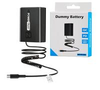 PowerTrust NP-FZ100 - Batteria fittizio con ricarica USB-C per Sony FX3 FX30 ZV-E1 A1 A7III A7IV A7C A7CII A7CR A7RIII A7RIV A7RV A7SIII A9 A9II A6600 A6700