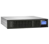 PowerWalker VFI 1000CRM LCD gruppo di continuità (UPS) Doppia conversione (online) 1 kVA 800 W 3 presa(e) AC [VFI 1000 CRM LCD]