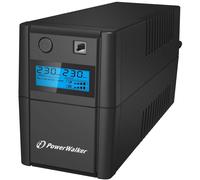 PowerWalker VI 850 SHL Schuko gruppo di continuità (UPS) A linea interattiva VA 480 W 2 presa(e) AC [10120096]