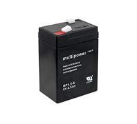 POWERY® Powery Batteria ricaricabile da cambio per moto per bambini auto per bambini quad per bambini 6V 4,5Ah (sostituisce anche 4Ah 5Ah)