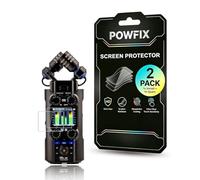 Powfix Protezione schermo per ZOOM H5studio Registratore Portatile, confezione da 2 pellicole morbide HD, anti-graffio, senza bolle e anti-impronte digitali