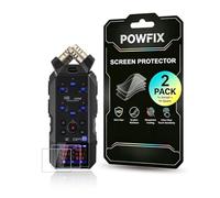 Powfix Protezione schermo per ZOOM H6essential Registratore Portatile, confezione da 2 pellicole morbide HD, anti-graffio, senza bolle e anti-impronte digitali