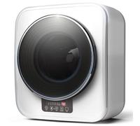 POWHA Lavatrice a Muro, Mini Lavatrice e Centrifuga Automatica da 3Kg, Lavatrice Compatta Elettrica a Parete, Mini Asciugatrice for Bagno Cucina