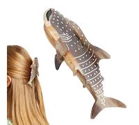 powha Whale Shark Hair Clip, Shark Whale Claw Clips, Cellulose Acetate Hair Clips for Girls, Shark Whale Claw Clip, Whale Hair Clips, Animal Shape Hair Jaw Clips