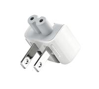 Powice Adattatore da viaggio Europa su Stati Uniti per Apple Power Adapter Adattatore AC adatto come ricambio per l'alimentatore Apple, spina di ricarica per i viaggi negli Stati Uniti, Canada