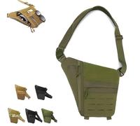 Powios Crossbody Bag, 2025 New Powios Crossbody Bag, Large Capacity Multifunctional Outdoor Chest Bag (Green)