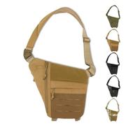 Powios Crossbody Bag, 2025 New Shoulder Crossbody Sling Bag, Adjustable Strap, Waterproof, Anti-Theft Travel Sling (Khaki)