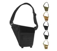 Powios Crossbody Bag, 2025 New Shoulder Crossbody Sling Bag, Adjustable Strap, Waterproof, Anti-Theft Travel Sling (Black)