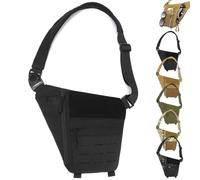 Powios Crossbody Bag, 2025 New Shoulder Crossbody Sling Bag for Men, Outdoors Hiking Traveling Bags (A)