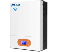 POWLAND 6000W 48V Inverter ibrido da inverter sinusoidale puro off-grid (WiFi incorporato), funziona senza batteria, Controllori solari MPPT da 120A integrati, ingresso/uscita AC 230V (SMR II 6KW)