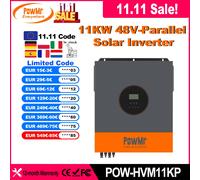 PowMr aveva 11KW ibrido solare invertito 48V a V unità sinusoidale pura MPPT 150A regolatore solare duelo uscita fotovoltaica per pannello 500V con WIFI
