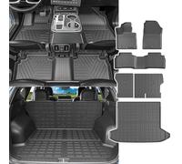 powoq Tappetino compatibile con Hyundai Tucson 2022 2023 2024 Tappetino per bagagliaio Tappetino per schienale in TPE Cargo Liner di ricambio per Hyundai Tucson 2022-2024 (tappetino per bagagliaio di