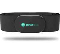 Powr Labs Fascia Cardio Toracica, Cardiofrequenzimetro con Fascia Toracica | Fascia Cardiaca ANT+, Sensore di Frequenza Cardiaca Compatibile con App Strava Garmin Wahoo Polar Peloton iFit