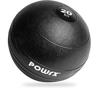 POWRX Slam Ball Palla Medica 3-20 kg (20 kg/Nero)