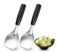 POWSHELF Paletta per gelato, paletta piatta in acciaio inox, per gelato o cremoso, per gelato o gelato