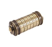 Powstro Codice da Vinci, Puzzle Cilindro Lock Box, Lover Lock per Natale Compleanno San Valentino Regali romantici creativi