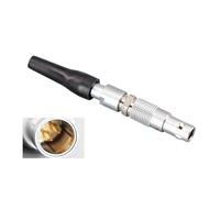POWTAXBJGD 1 set 00B connettore 2 3 4 5 pin spina FGG per dispositivo audio metallo spina circolare connettore cavo connettore uovo presa (spina 4pin)