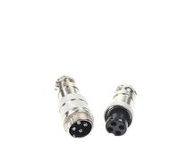 POWTAXBJGD 1 set di connettori circolari Gx16 maschio e femmina 2/3/4/5/6/7/8/9/10 pin connettori di aggancio per pannello (tipo GX16-4)
